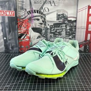 Nike Air Zoom LJ Elite Mint Foam Volt DR9924-300 Track Spikes Men’s Size 12